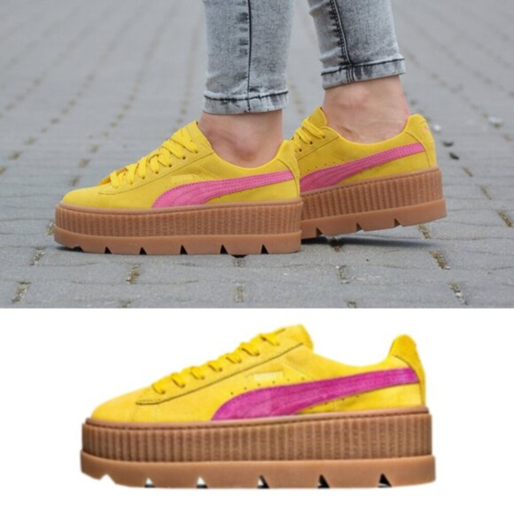 Puma by Rihanna Fenty Creeper Pink Lemonade Suede RARE
